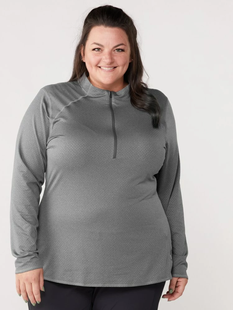 REI Co-op Lightweight Base Layer Half-Zip Top - Women's Plus Sizes - Image 6