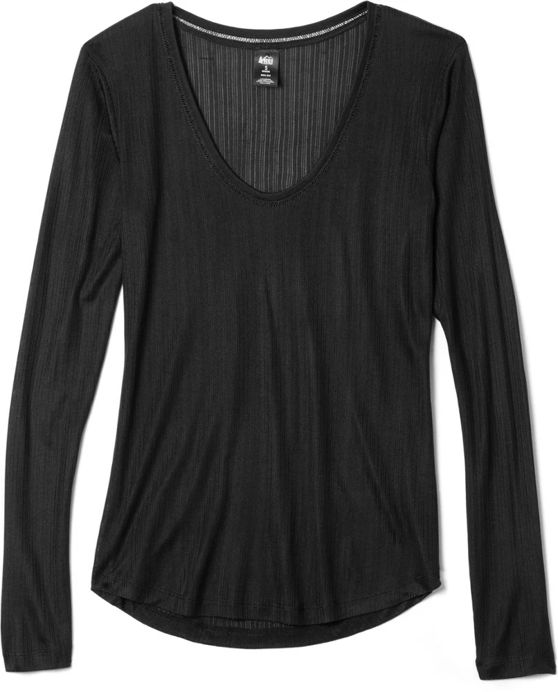 REI Co-op Silk V-Neck Shirt - Women's - Image 3