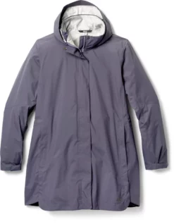 REI Co-op Rainier Long Line Rain Jacket - Women's Plus Sizes