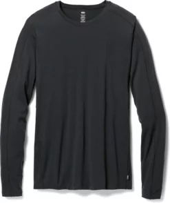 REI Co-op Merino 185 Long-Sleeve Base Layer Top - Men's Tall Sizes