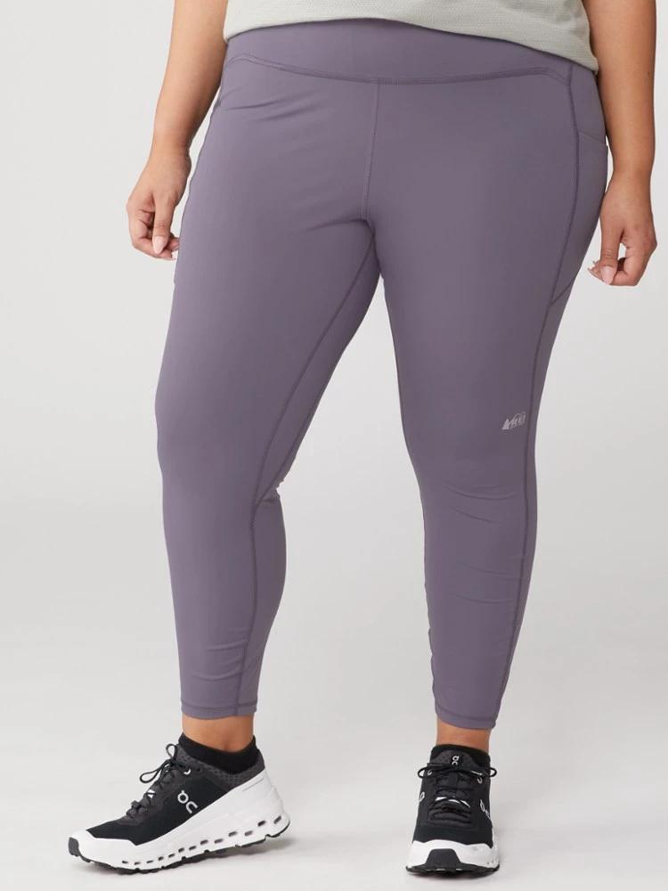 REI Co-op Swiftland 7/8 Running Tights - Women's Plus Sizes - Image 2
