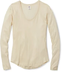 REI Co-op Silk V-Neck Shirt - Women's