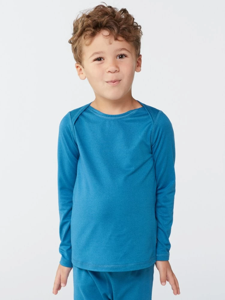 REI Co-op Midweight Crew Long Underwear Top - Toddlers' - Image 2