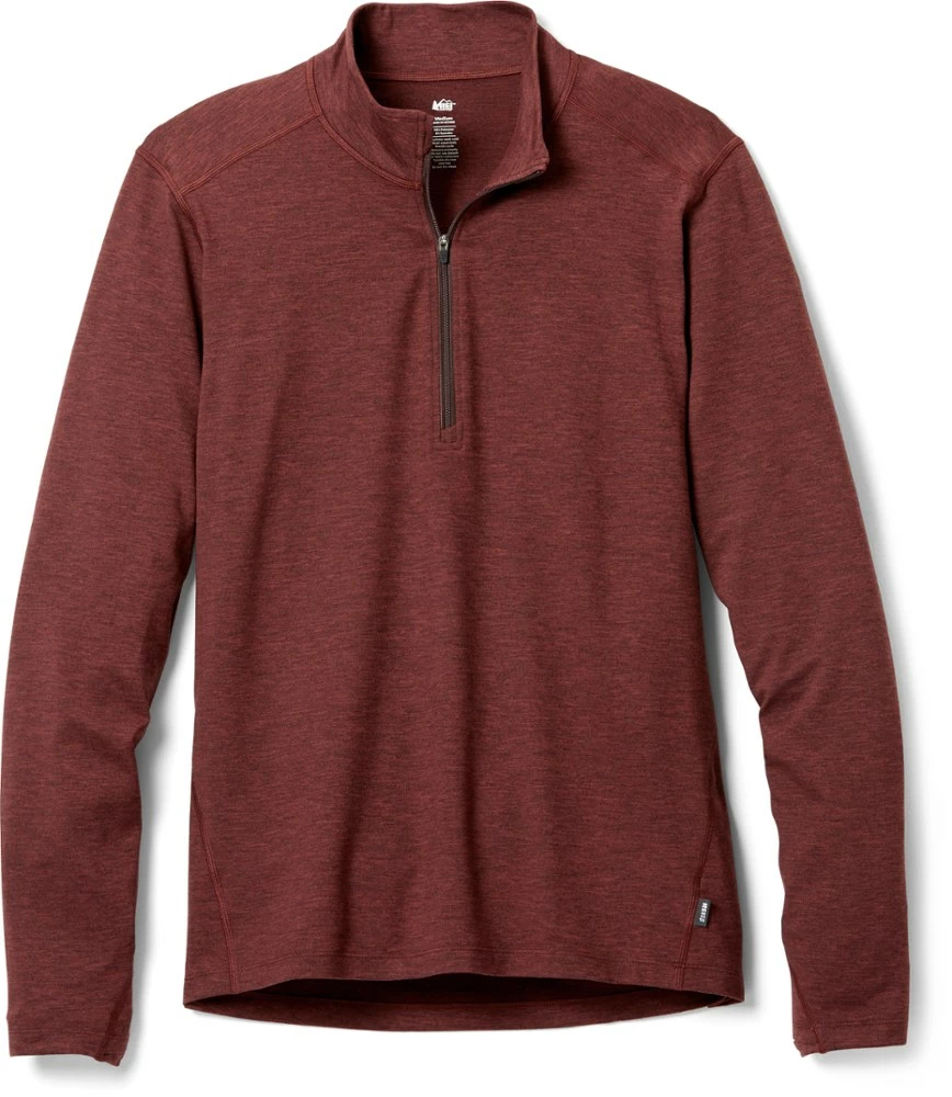 REI Co-op Midweight Base Layer Half-Zip Top - Men's - Image 11
