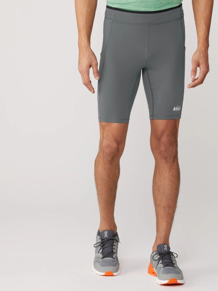REI Co-op Swiftland 9" Running Short Tights - Men's - Image 2