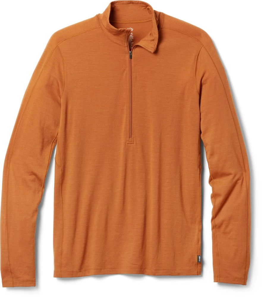 REI Co-op Merino 185 Long-Sleeve Half-Zip Base Layer Top - Men's - Image 7