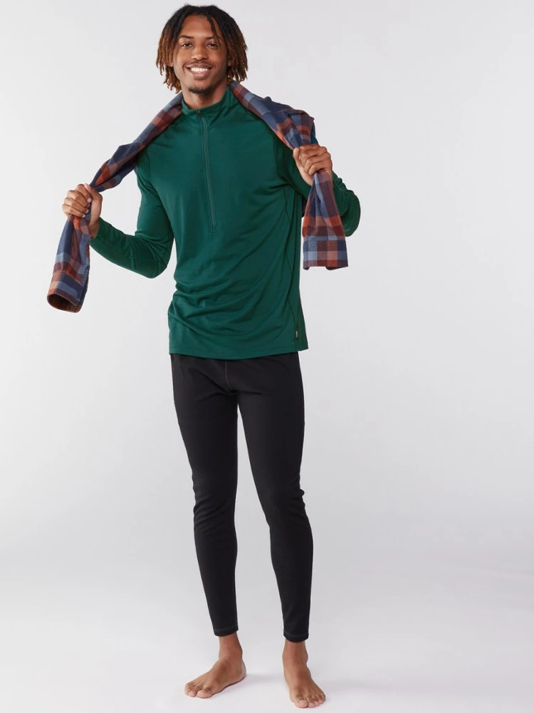 REI Co-op Merino 185 Long-Sleeve Half-Zip Base Layer Top - Men's - Image 4